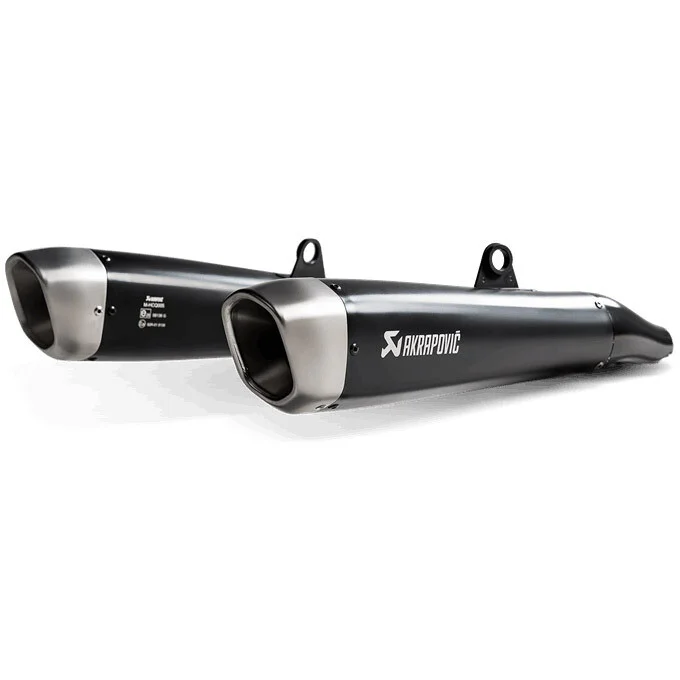 Akrapovic Slip Motorcycle Terminal Online S-T9SO2-HCQTBL Titanium Triumph Street Twin Di Tendenza