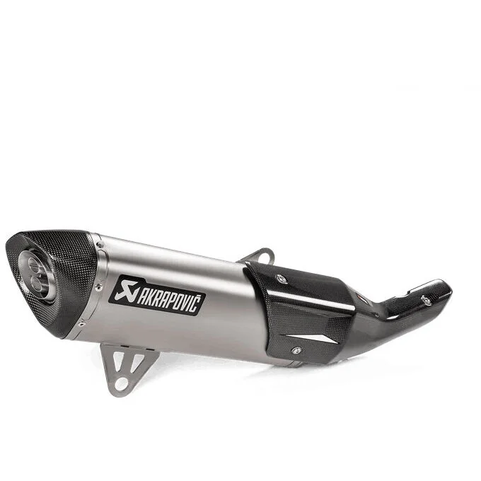 Prezzo Conveniente Akrapovic Slip One Line Exhaust S-B4SO2-HRT Titanium BMW C 400 X/GT