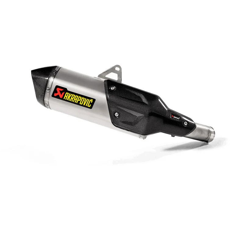 Must-Have Akrapovic Slip One Line Exhaust S-K10SO22-HWT Titanium Kawasaki KLZ 1000 VERSYS