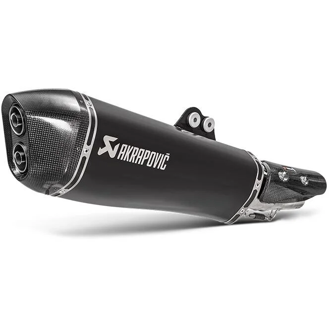 Akrapovic Slip One Line Exhaust S-KY5SO1-HRAASSBL Stainless Steel Kymco AK 550 / ABS Offerta Lampo