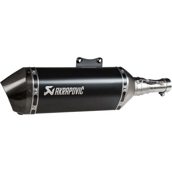 Akrapovic Slip One Line Exhaust S-VE125SO3-HZBL Stainless Steel Piaggio VESPA Spedizione Gratuita