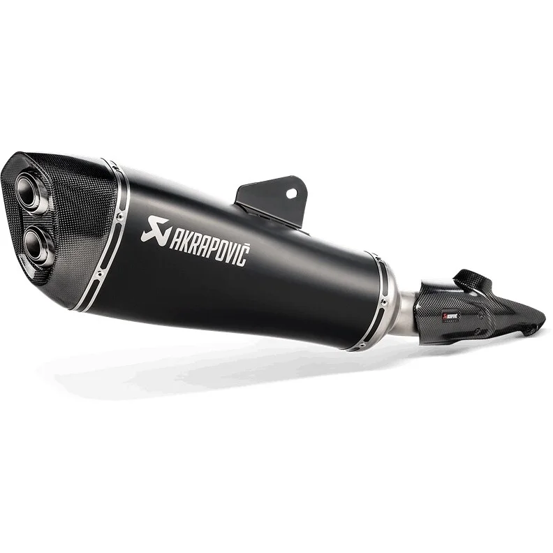 Akrapovic Slip One Silencers S-B12SO22-HALAGTBL CE Titanium Black BMW R1250 R Ultima Occasione