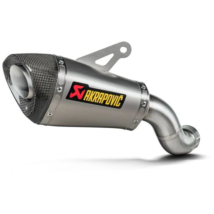 Akrapovic Slip-On Exhaust Muffler S-K9SO12-ASZT For KAWASAKI Z 900 (25-26) Offerta Speciale