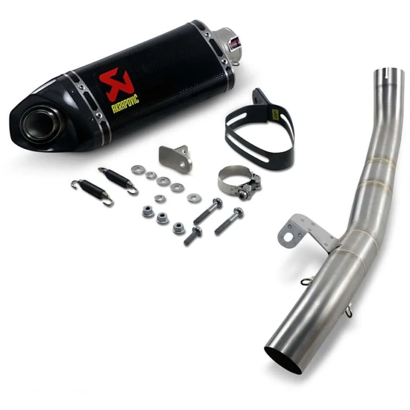 Bestseller Akrapovic Slip-On Exhaust S-T7SO2-APC For Street Triple 765 R / S (17-20); Street Triple 765 RS (17-23)