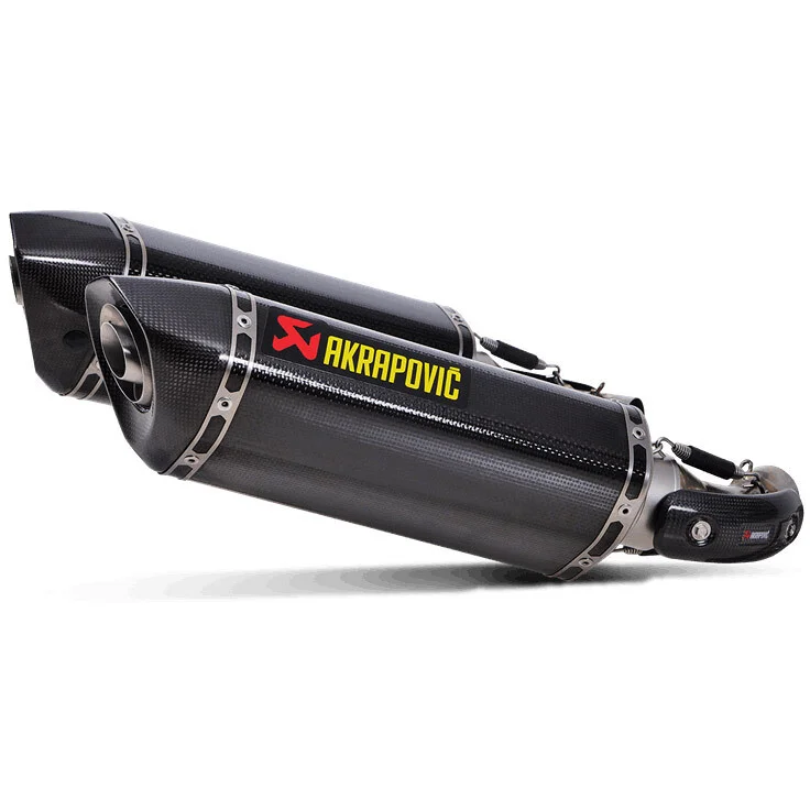 Akrapovic Slip-On Line Carbon Exhaust Muffler S-D10 S-D10SO7-HZC - Ducati Monster Di Tendenza