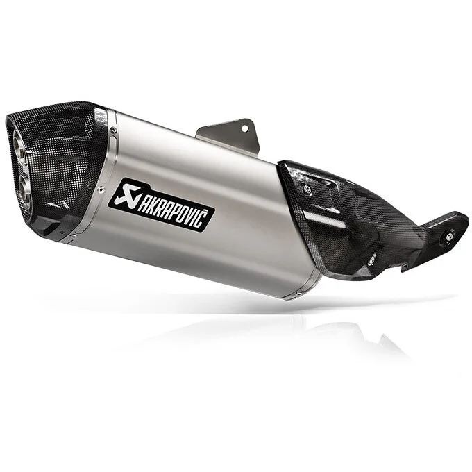 Promozione Akrapovic Slip-On Line Exhaust Muffler - Titanium - S-S8S01-HAFT - V-STROM 800