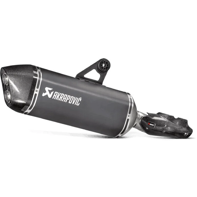 Akrapovic Slip On Line Motorcycle Exhaust S-B12SO16-HAABL Titanium BMW R 1200 GS (13-18);R 1200 GS Adventure (14-18) Spedizione Espresso