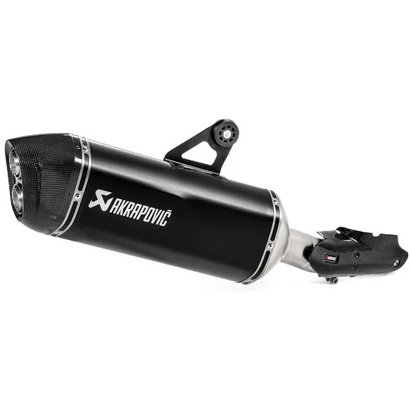 Akrapovic Slip On Line Motorcycle Terminal S-B12SO23-HAATBL BMW R1250 GS/ADV Consegna Rapida