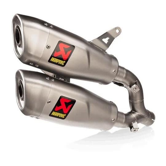 Akrapovic Slip On Line Motorcycle Terminals S-D9SO17-HCQT Titanium Ducati Monster 937 Nuovo Arrivo