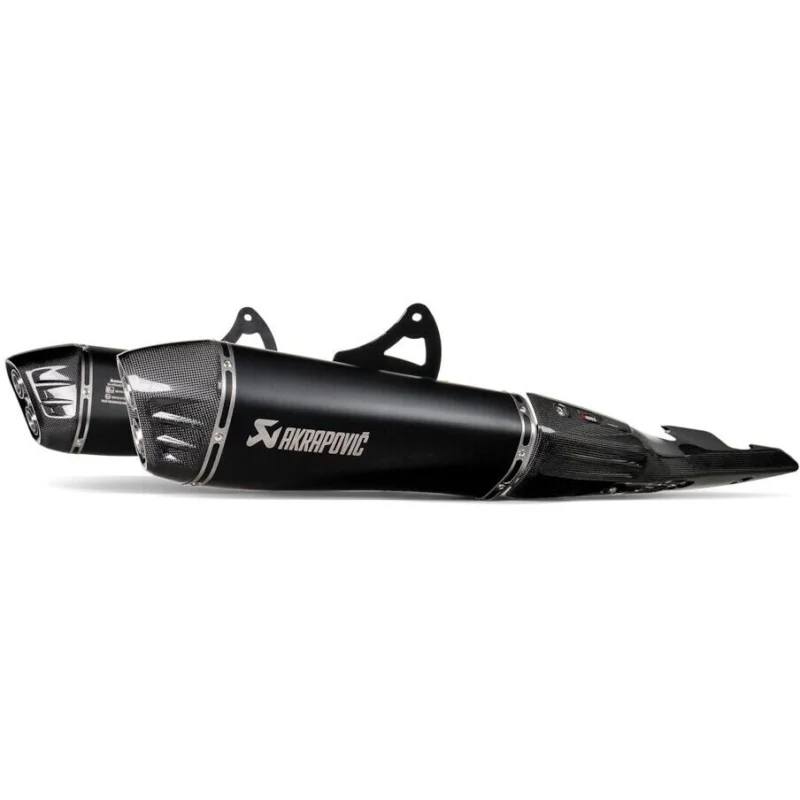 Akrapovic S-S13SO4-HRAATBL/1 Slip-On Exhaust Muffler For SUZUKI GSX 1300 R ABS Hayabusa (21-26) Non Perdere