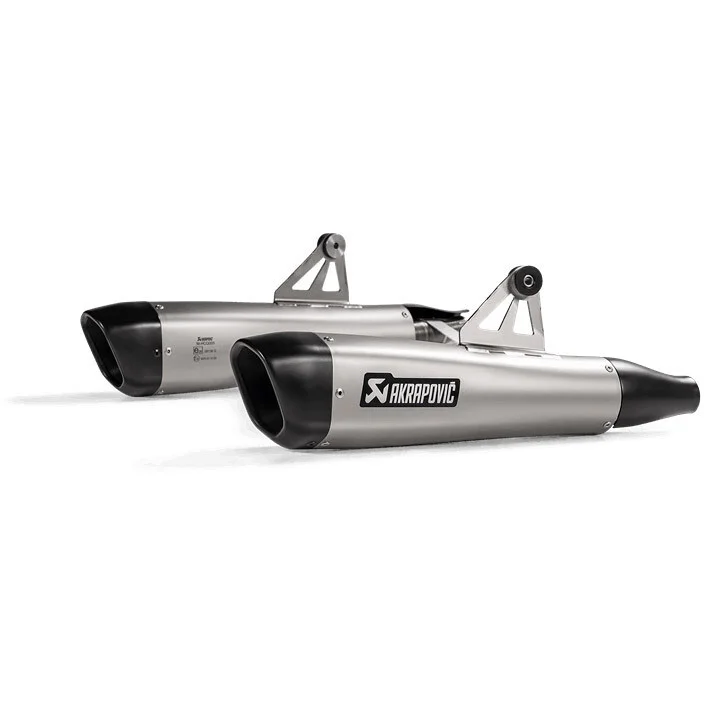 Akrapovic S-T12SO4-HCQT Slip-On Exhaust Specific for TRIUMPH Bonneville 900 T100 (17-20) Bonneville 1200 T120 (16-20) Spedizione Gratuita