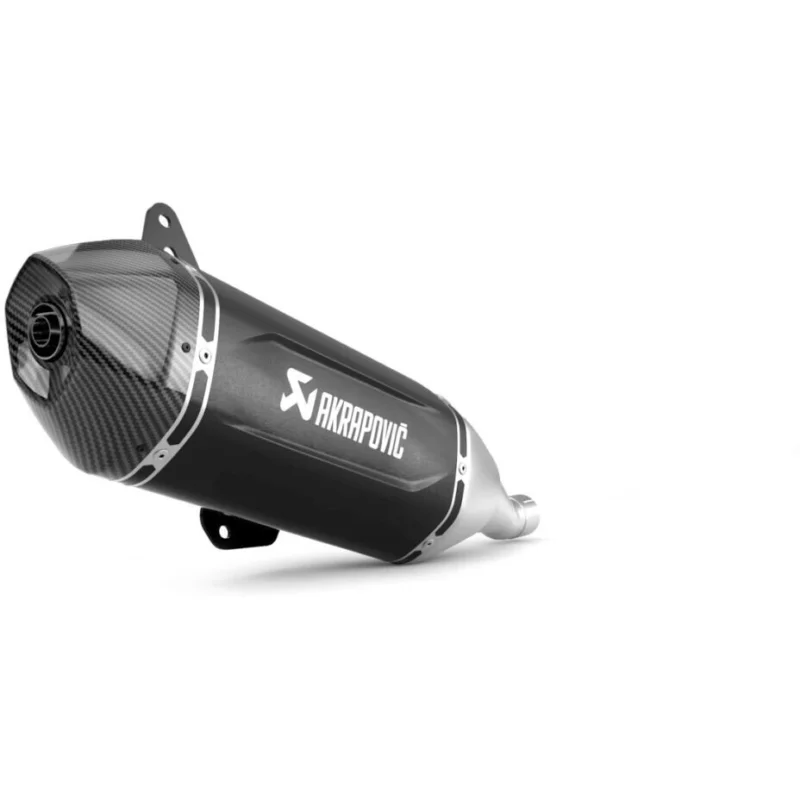 Quantità Limitata Akrapovic S-VE125SO4-HWSSBL Slip-On Exhaust Muffler For PIAGGIO Vespa GTS 125 (24-26)