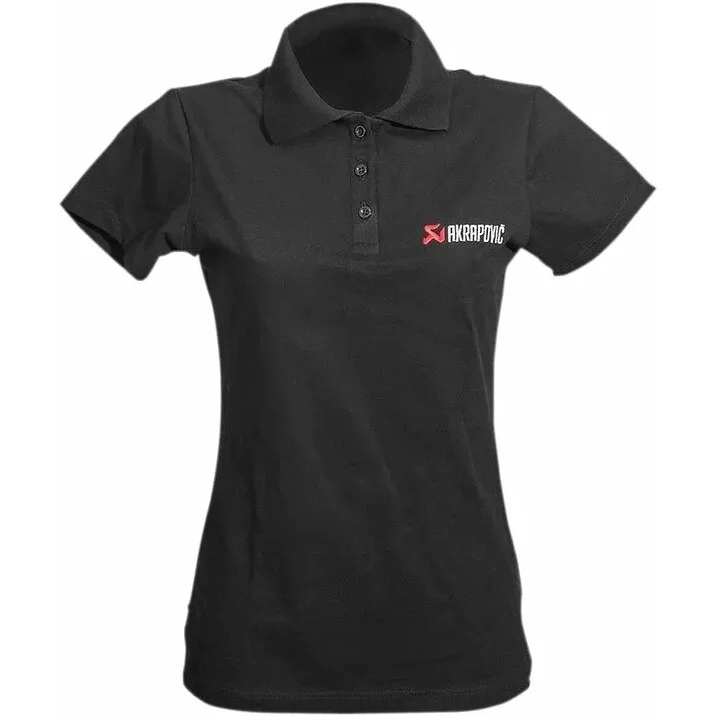 Saldi Akrapovic Women's Polo 801653 Black XL