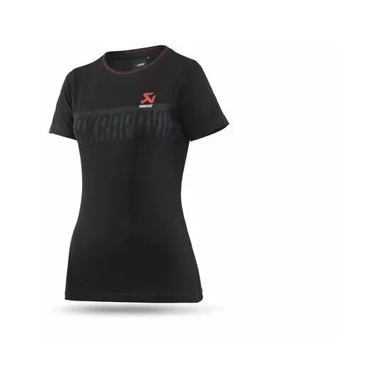 Akrapovic Women's T-Shirt 802050 Black M Esclusivo