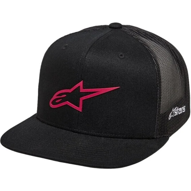 Alpinestars 3D AGELESS TRUCKER Cap Black/Red Subito Disponibile