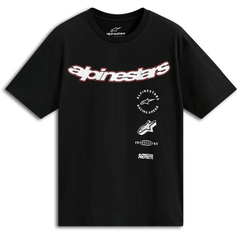 Alpinestars ABUS SS CSF Jersey Black Vendita Finale