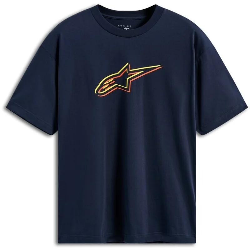 Alpinestars ALTER OVERSIZED SS CSF Navy Jersey Ultima Occasione