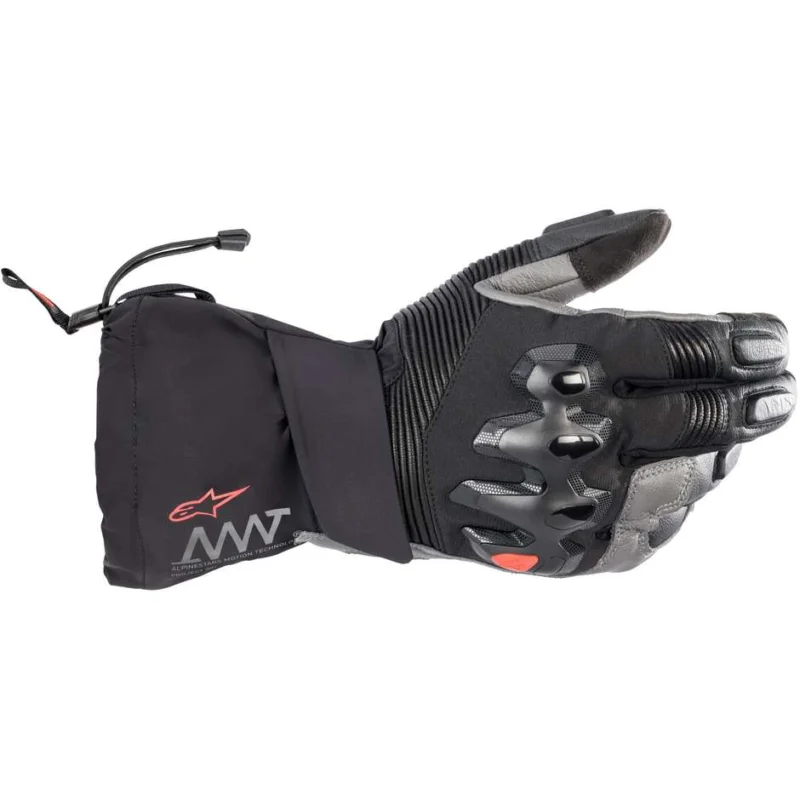 Alpinestars AMT-10 DRYSTAR XF WINTER GLOVES Motorcycle Gloves Gray Black Occasione Imperdibile