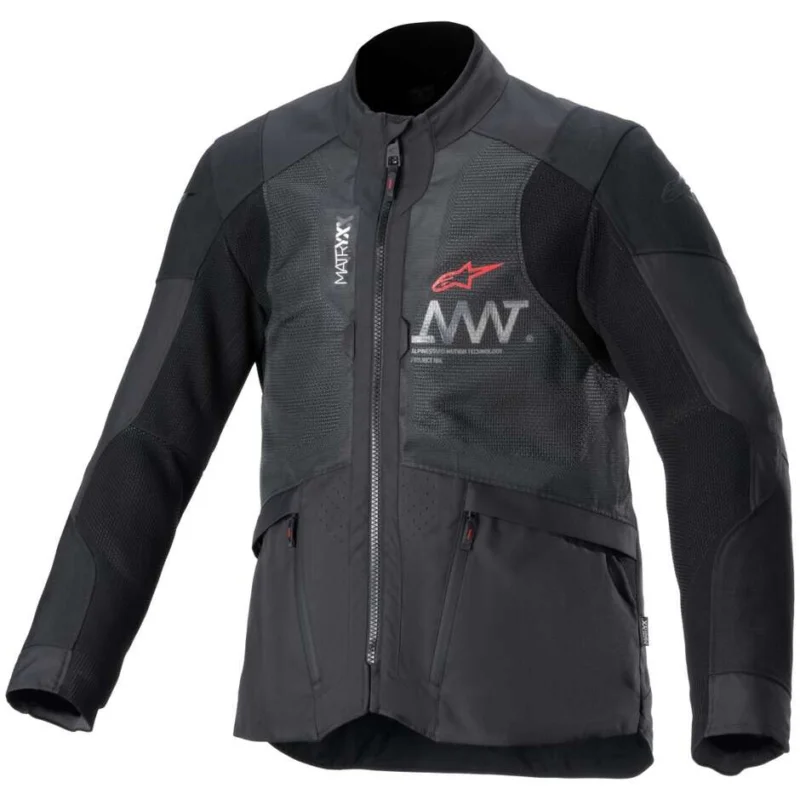 Occasione Alpinestars AMT 7 AIR Motorcycle Jacket Black Dark Shadow