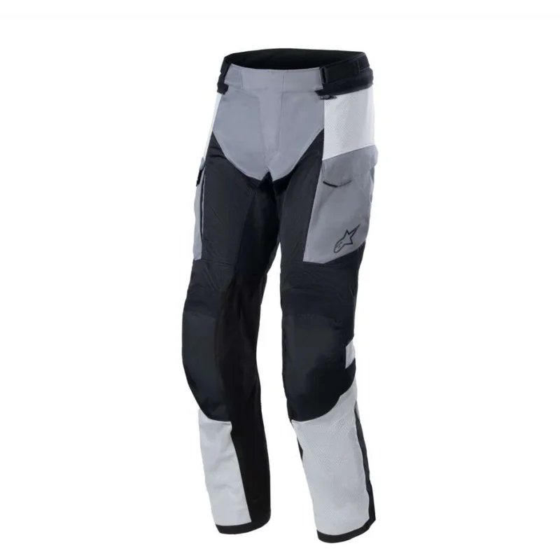 Alpinestars ANDES AIR DRYSTAR Ice Grey Dark Grey Black Motorcycle Pants Reso Gratuito