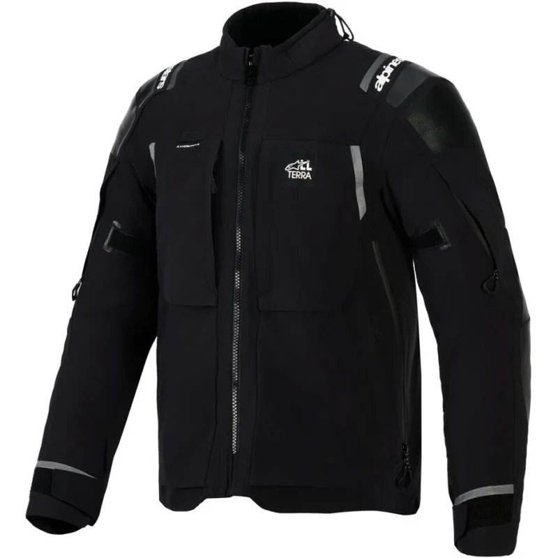 Alpinestars ANDES PRO DRYSTA XF Motorcycle Jacket Black Dark Grey Spedito Oggi