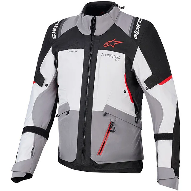 Alpinestars Andes V4 Drystar Fabric Motorcycle Jacket Grey Red Compra Online