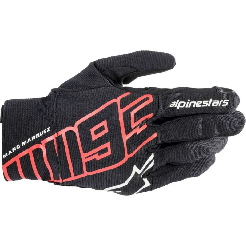 Prezzo Di Fabbrica Alpinestars ARAGON GLOVES Motorcycle Gloves Bright Red Black