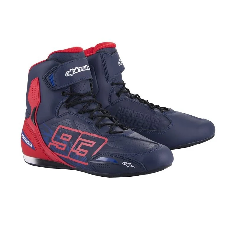 Pagamento Sicuro Alpinestars AUSTIN Night Navy Blue Sport Motorcycle Shoe