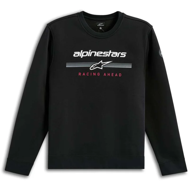 Acquista Ora Alpinestars Better Crew Black Motorcycle Sweatshirt