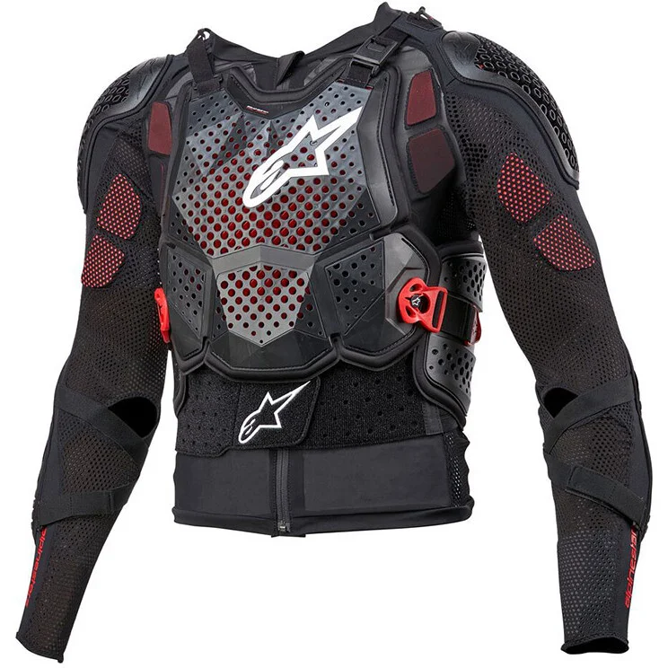 Alpinestars BIONIC TECH V3 Red White Black Moto Cross Vest Offerta Lampo
