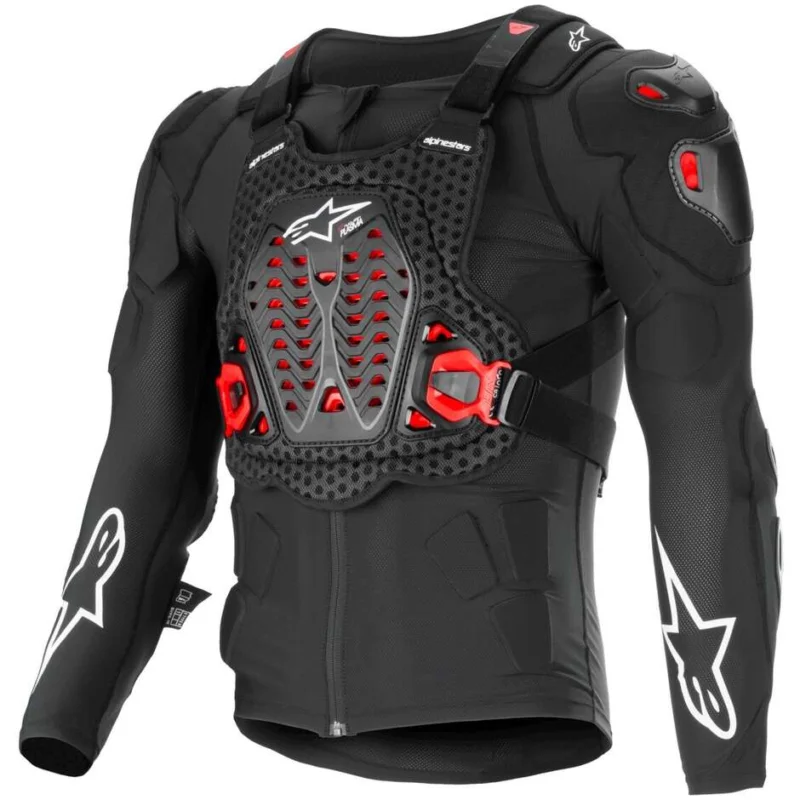 Alpinestars BIONIC XTR PLASMA PROTECTION Motocross Enduro Chest Protector Black Red White Professionale