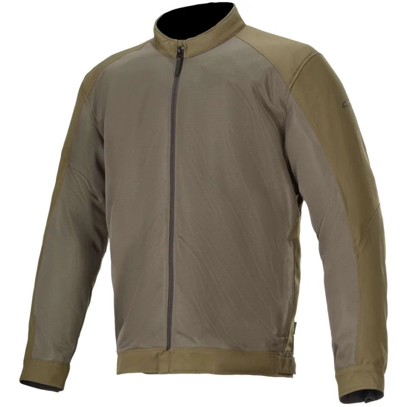 Alpinestars CALABASAS AIR Military Green Summer Fabric Motorcycle Jacket Consegna Rapida
