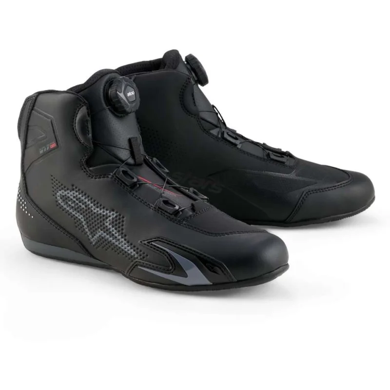Ultimissimo Modello Alpinestars CELER Motorcycle Shoes Black Dark Grey