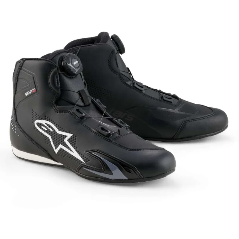Alpinestars CELER Motorcycle Shoes Black White Nuova Collezione