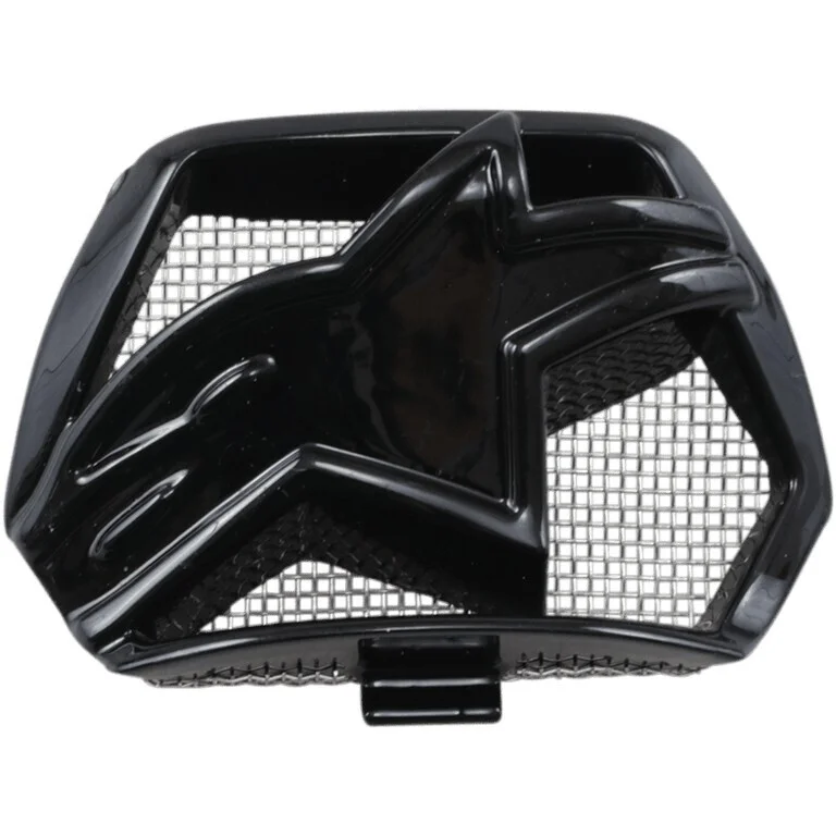 Popolare Alpinestars Chin Vent for Supertech M10/M8 Helmet, S-M10/S-M8, Gloss Black