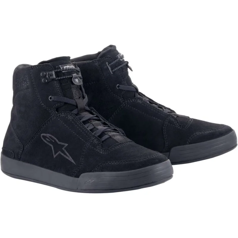 Alpinestars CHROME Casual Motorcycle Shoes Black Black Più Venduto