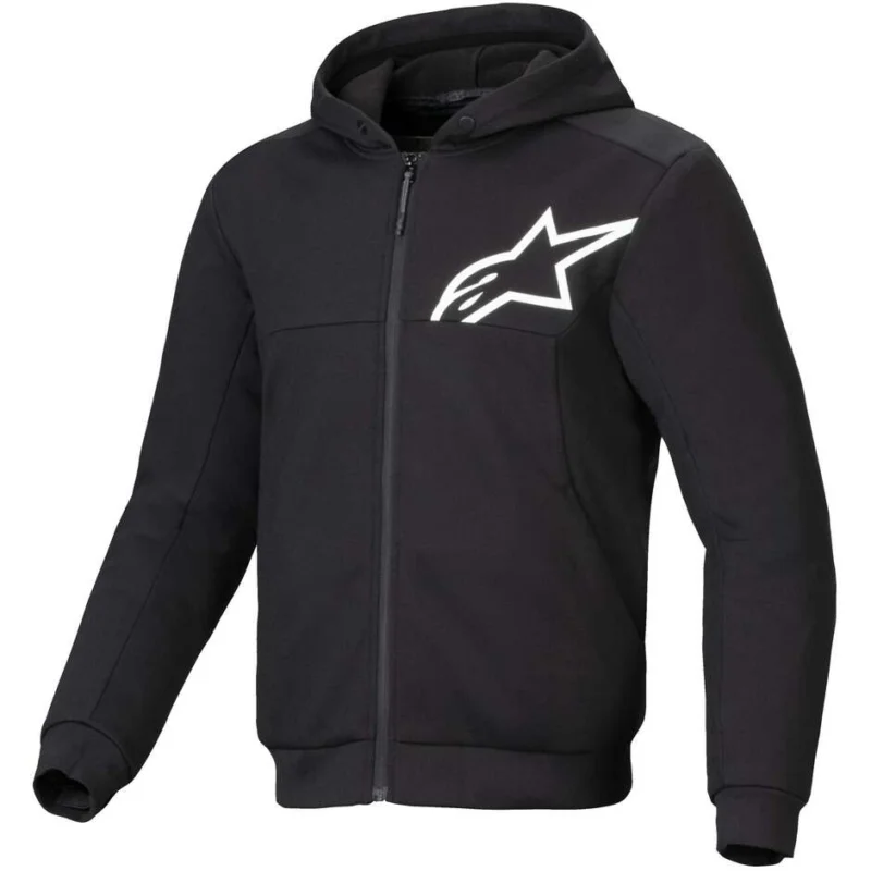 Nuovo Arrivo Alpinestars CHROME V2 SPORT Sweatshirts Black White