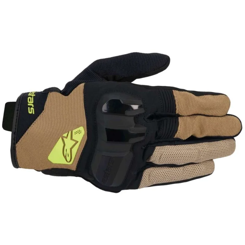 Must-Have Alpinestars CHROME V2 Textile Motorcycle Gloves Dark Khaki Black