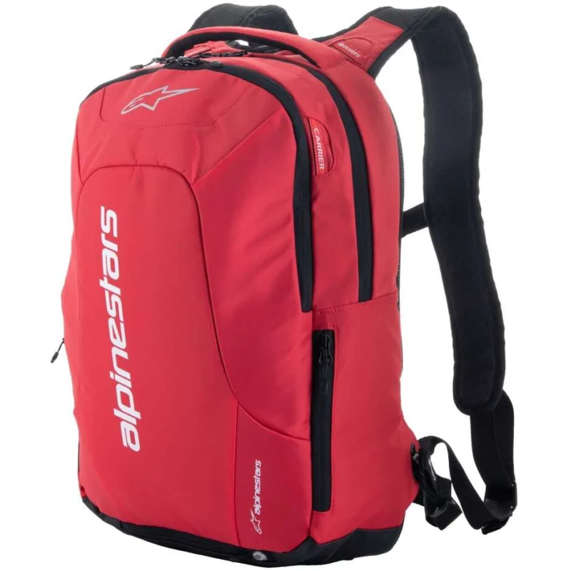 Promozione Alpinestars CITY HUNTER V2 BACKPACK Motorcycle Backpack Red Black