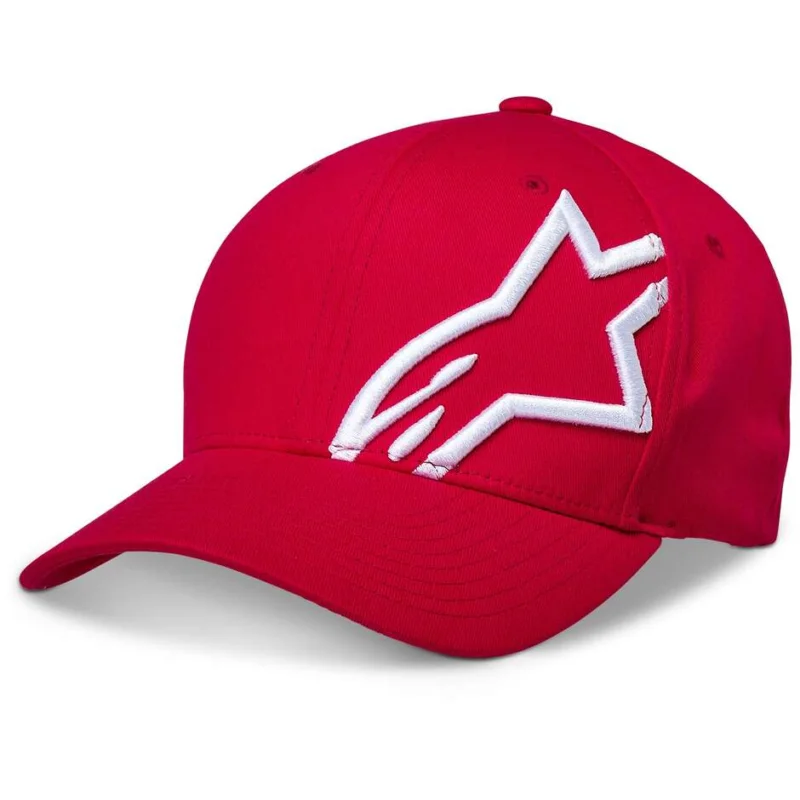 Alpinestars CORP SHIFT 2 FLEXIT Motorcycle Cap Red White Promozione Esclusiva