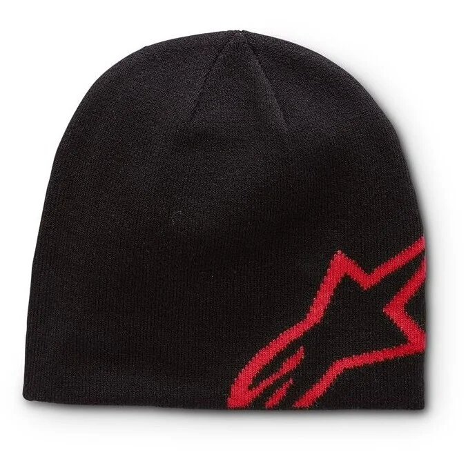 Alpinestars CORP SHIFT BEANIE Motorcycle Cap Black Red Non Perdere