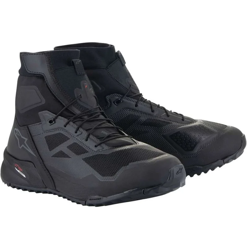 Acquista Ora Alpinestars CR-1 Motorcycle Shoes Black Dark Grey