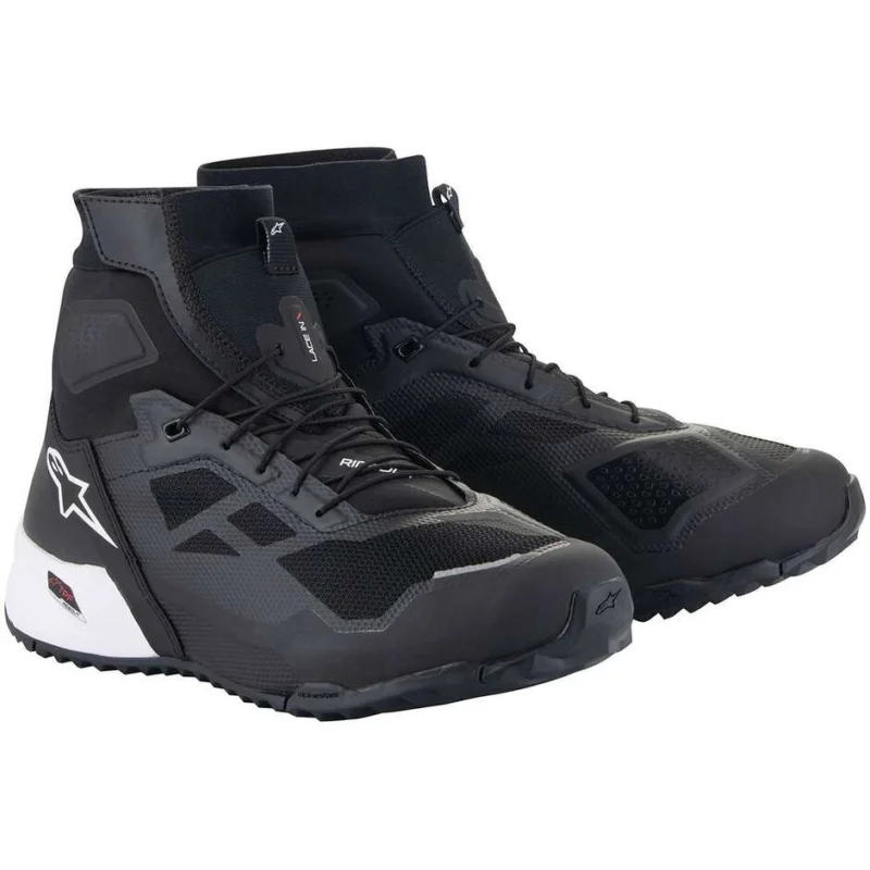 Alpinestars CR-1 Motorcycle Shoes Black White Ordina Subito