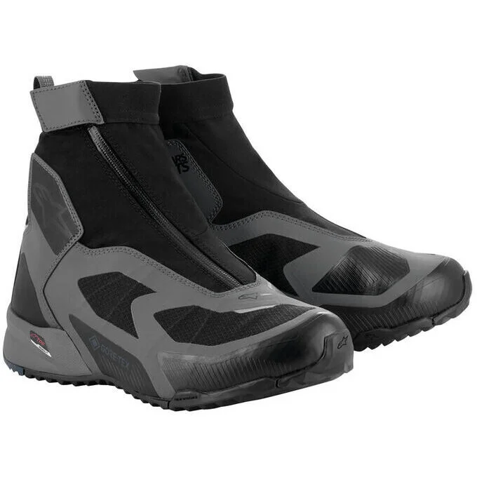 Spedito Oggi Alpinestars CR-8 GORE-TEX Motorcycle Shoes Blue Dark Gray Black