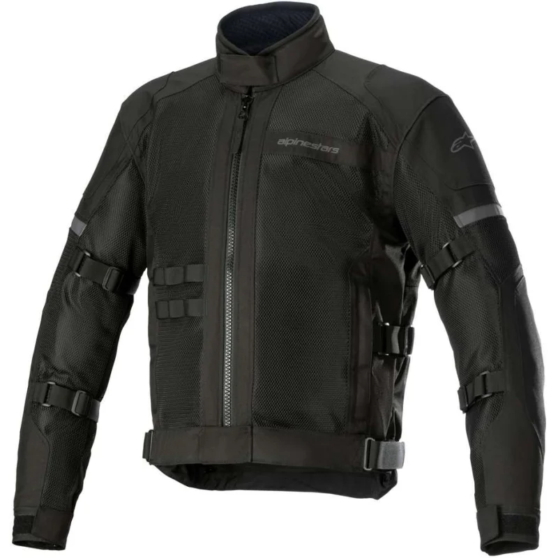 Alpinestars CROSSHILL WP AIR Perforated Motorcycle Jacket Black Black Saldi