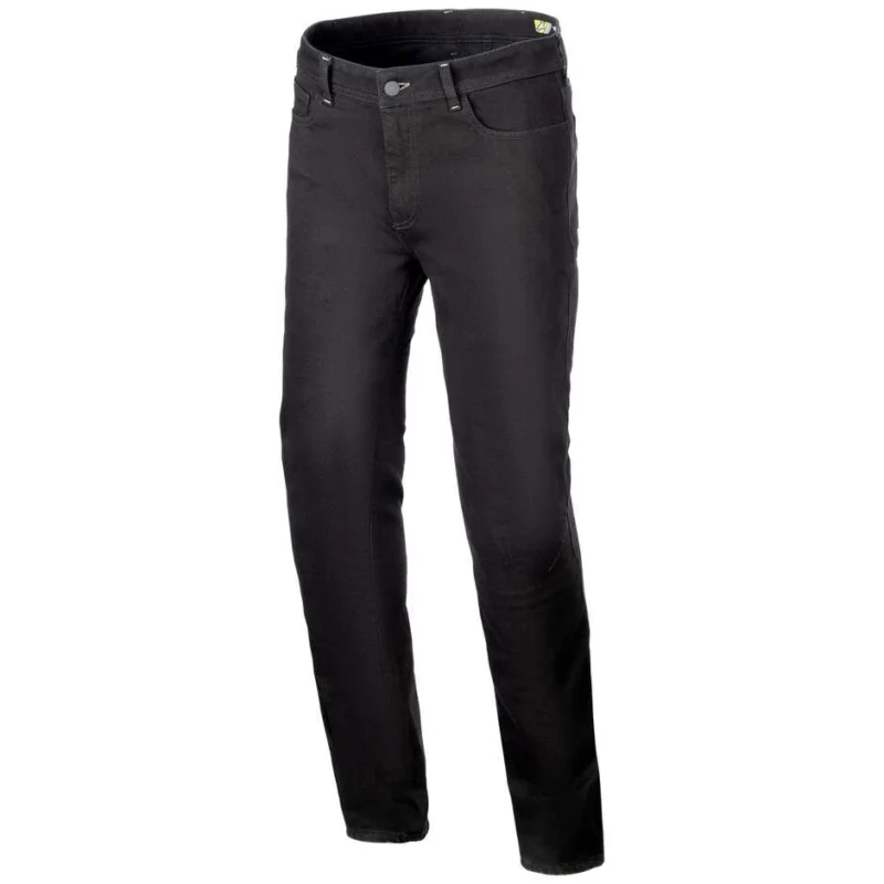 Compra Oggi Stesso Alpinestars CULT-8 STRETCH DENIM Motorcycle Pants Black