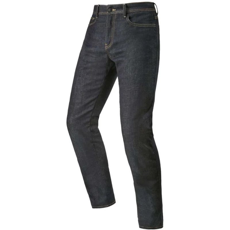 Consegna Rapida Alpinestars CULT-8 STRETCH DENIM Motorcycle Pants Blue
