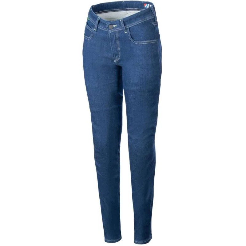 Alpinestars DAISY V3 WOMEN'S RIDING DENIM Rinse Blue Women's Motorcycle Jeans Nuovo Arrivo