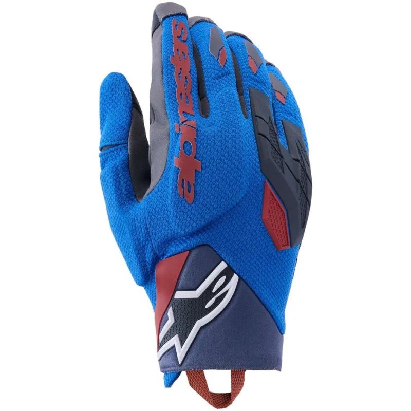 Offerta Del Giorno Alpinestars DURACK Motorcycle Gloves Royal Blue Dark Grey