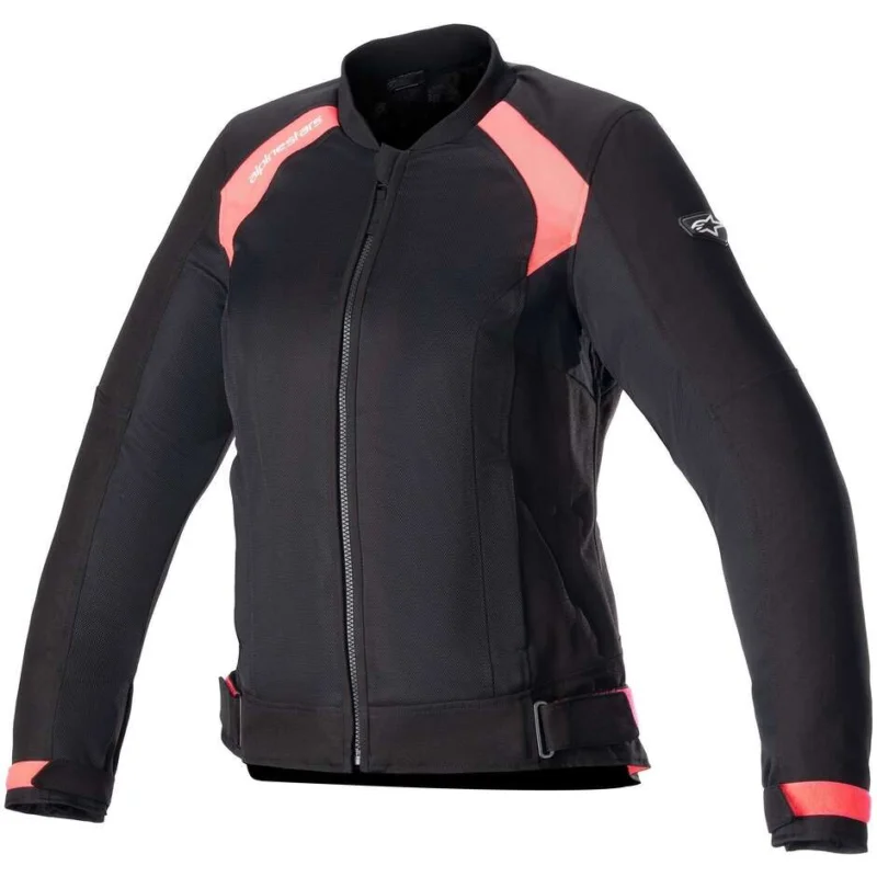 Alpinestars ELOISE V2 AIR Women's Summer Motorcycle Jacket Black Diva Pink Saldi